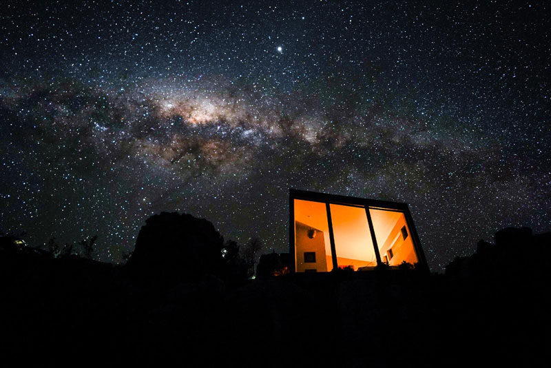 Milky Way Over Bliss And Stars Wilderness Retreat