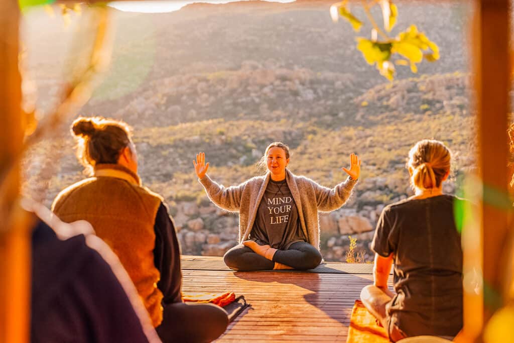 Daria Rasmussen Guiding Silent Retreat